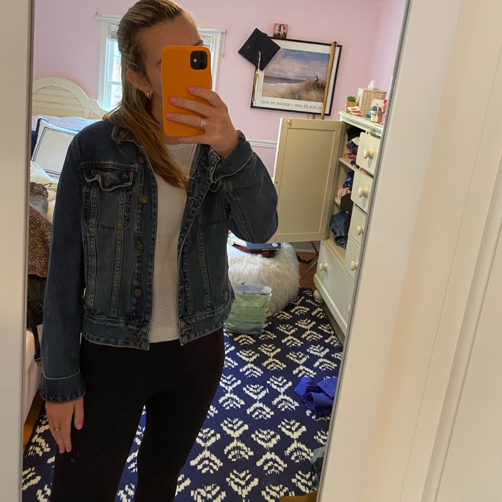Free People Denim Jcaket